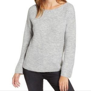 NEW Leith Sweaters Leith Gray Pullover Sweater Size Small